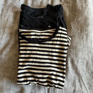 Everlane Box Cut Tee Lot 2 Shirts